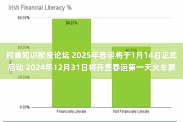 股票知识配资论坛 2025年春运将于1月14日正式启动 2024年12月31日将开售春运第一天火车票